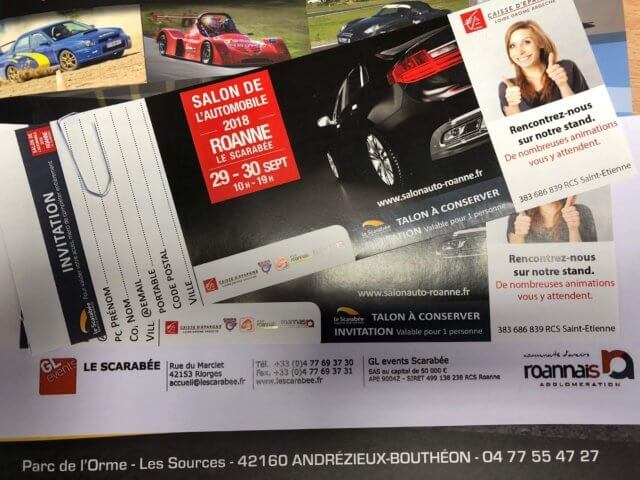 Salon de l'auto à Roanne