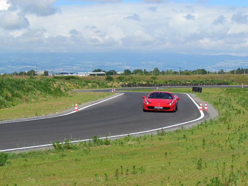 Ferrari 360 Modena avant piste