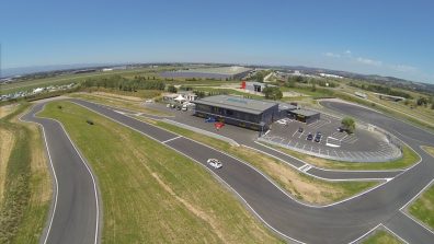 Vue aérienne circuit Paddock 42