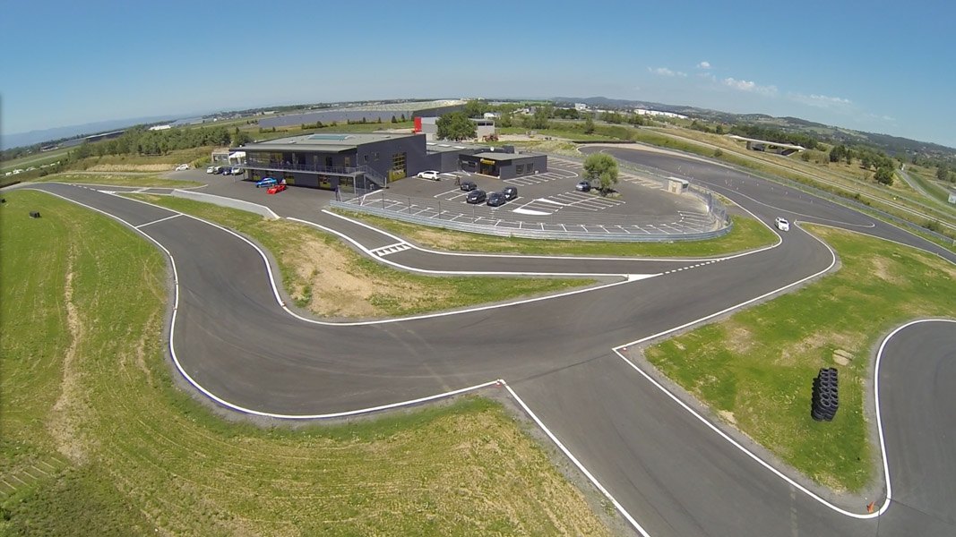 Vue aérienne circuit Paddock 42