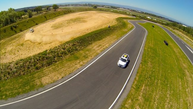 Vue aérienne circuit Paddock 42