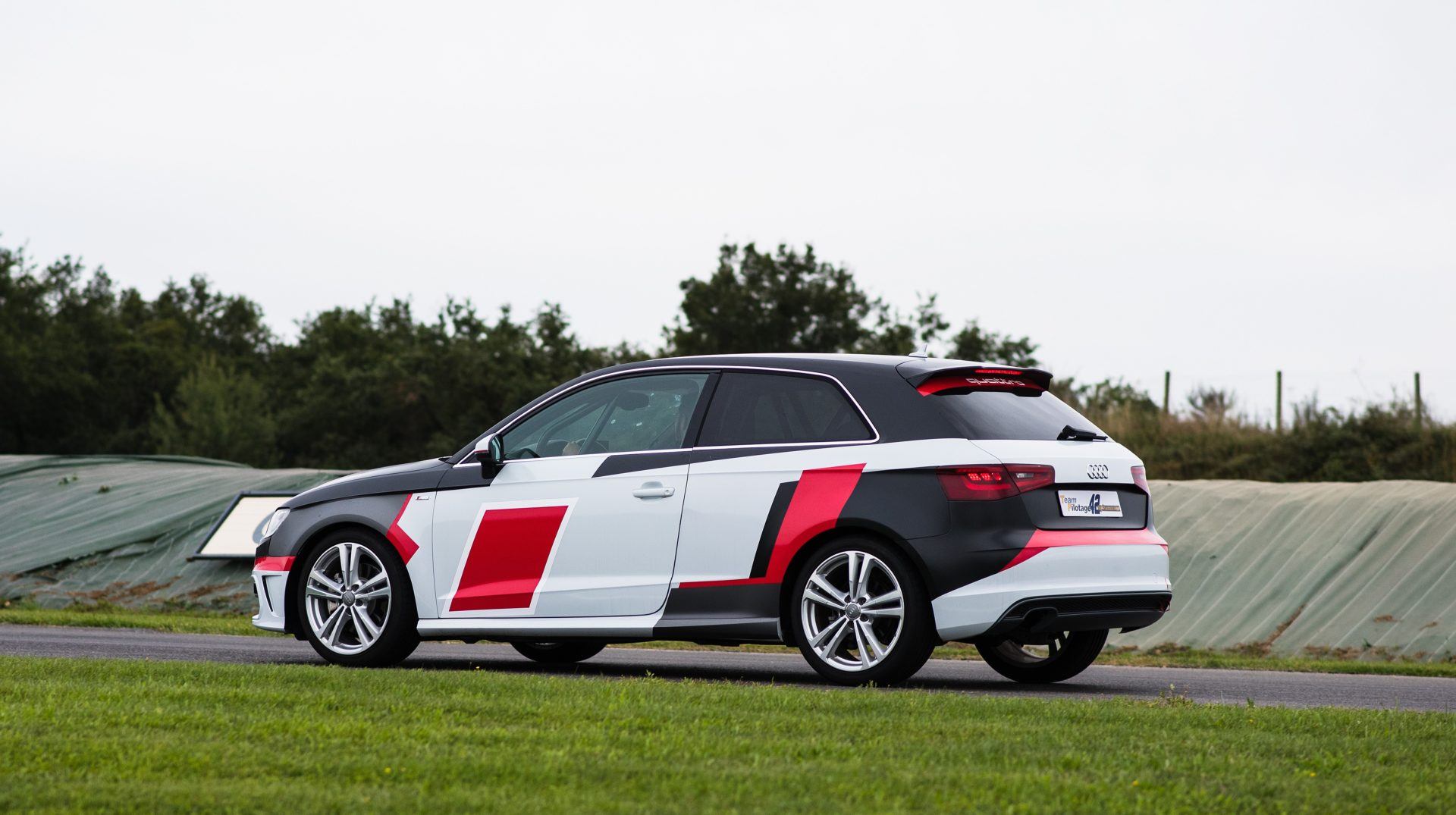 Audi A3 sur circuit