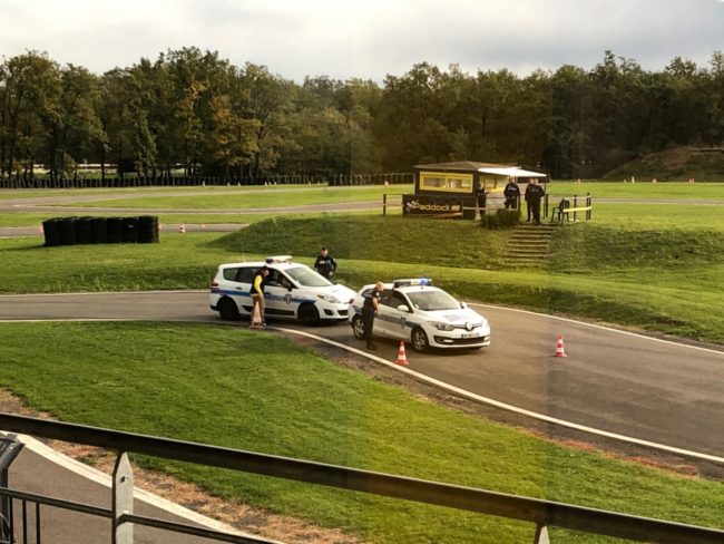 Journée de formation chez team pilotage 42 avec la police municipale