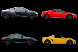 audi ferrari lotus porsche